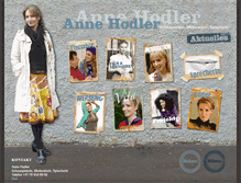 Tablet Screenshot of annehodler.ch